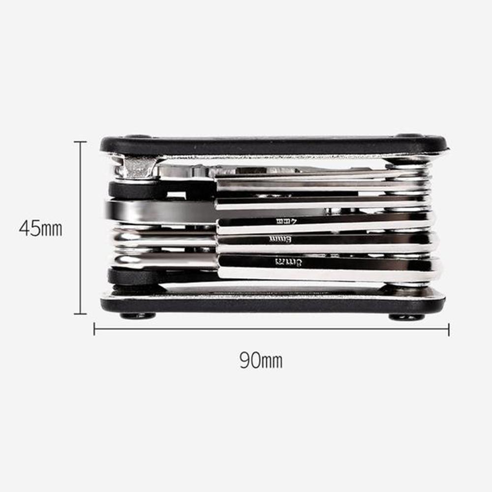 16-i-1 Chrome Plating EDC multiverktøy