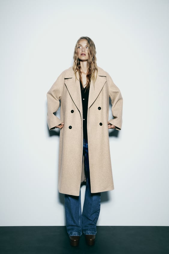 Greta™ - ullfrakk med to sider