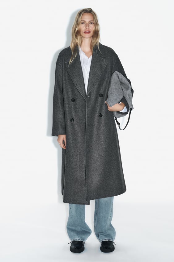 Greta™ - ullfrakk med to sider