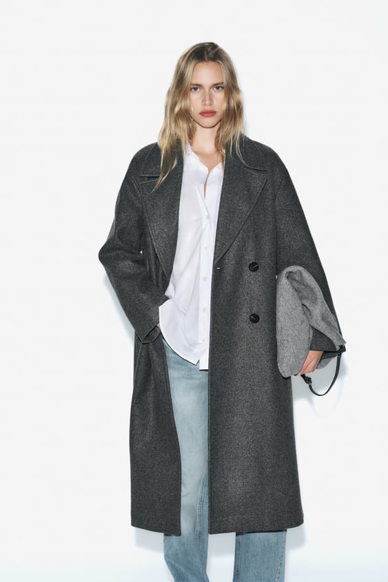 Greta™ - ullfrakk med to sider