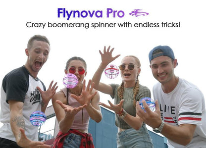 360 Flying Drone Ball Flynova LED Trick Boomerang Orb Ball