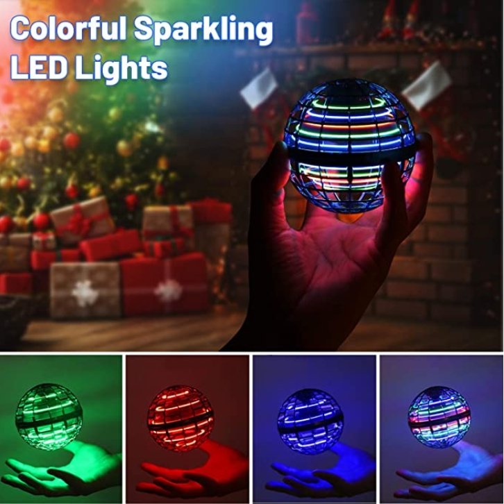 360 Flying Drone Ball Flynova LED Trick Boomerang Orb Ball