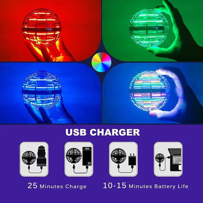 360 Flying Drone Ball Flynova LED Trick Boomerang Orb Ball