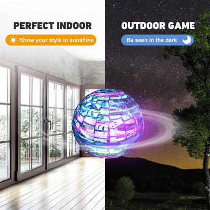 360 Flying Drone Ball Flynova LED Trick Boomerang Orb Ball