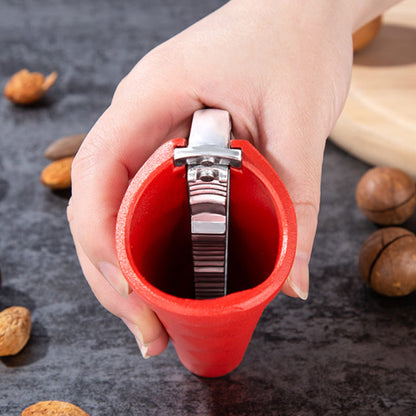 Premium Nøtteknekker i Aluminium - Ergonomisk Design for Enkel Åpning av Nøtter