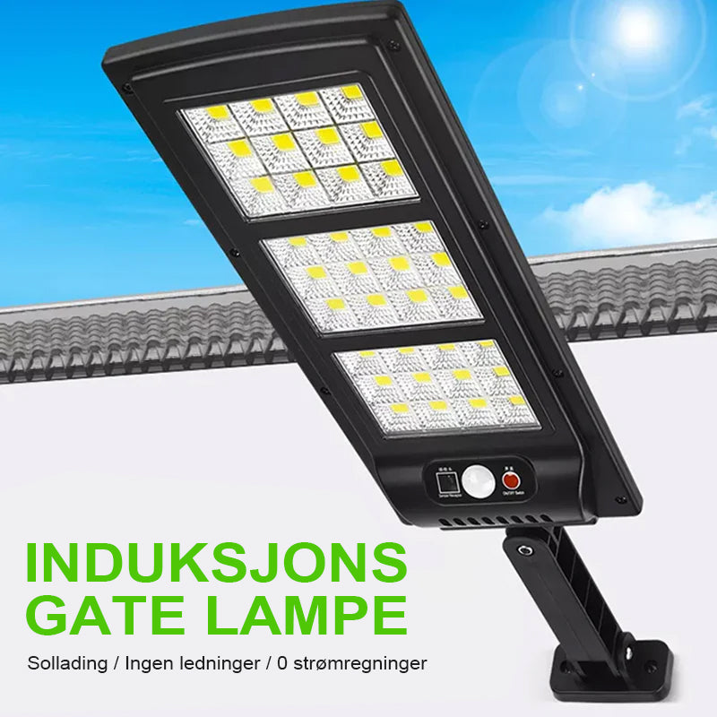 Solar fjernstyrt gatelys