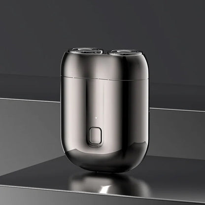 Mini Elektrisk Rakapparat for Menn | Vanntett, USB-Ladbar & Stille | Reisevennlig Håndholdt Barbermaskin med Hypoallergen Klinge