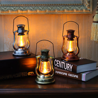 LED Solar Light Retro parafinlampe