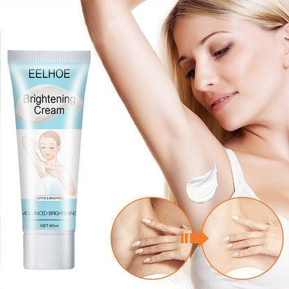Instant Whitening Cream – Lysnende Ansiktskrem for Strålende Hud, Fuktighetsgivende og Utjevnende, Reduserer Mørke Flekker og Pigmentering