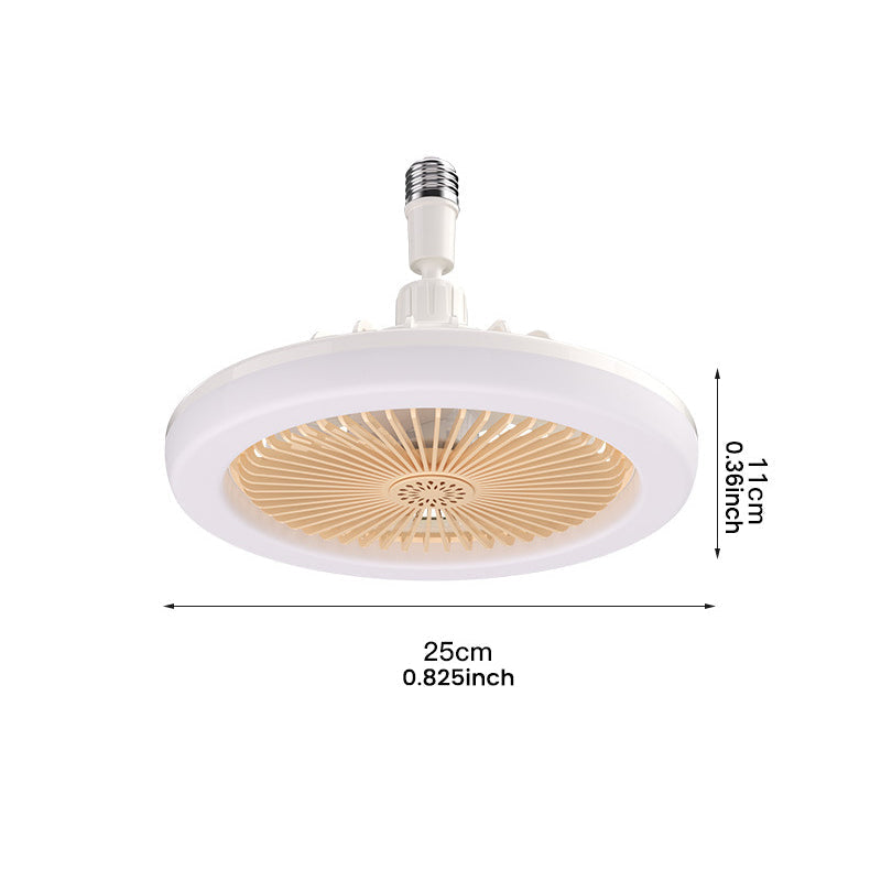 2-i-1 Aromaterapi LED-viftelampe