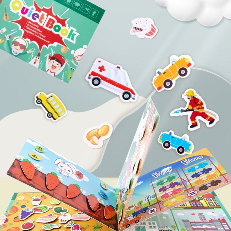 Travel Barnebok – Pedagogisk Aktivitetsbok for Utvikling av Læringsferdigheter og Kreativitet