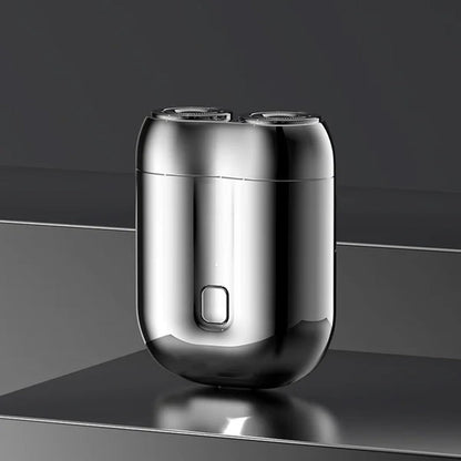 Mini Elektrisk Rakapparat for Menn | Vanntett, USB-Ladbar & Stille | Reisevennlig Håndholdt Barbermaskin med Hypoallergen Klinge