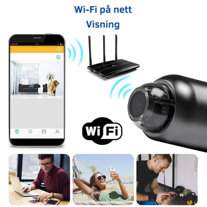 NanoWatch - Bærbart WiFi Kamera Med Lang Batterilevetid Og HD Opptak