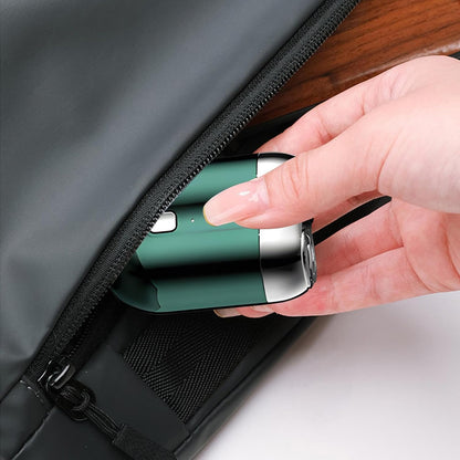 Mini Elektrisk Rakapparat for Menn | Vanntett, USB-Ladbar & Stille | Reisevennlig Håndholdt Barbermaskin med Hypoallergen Klinge