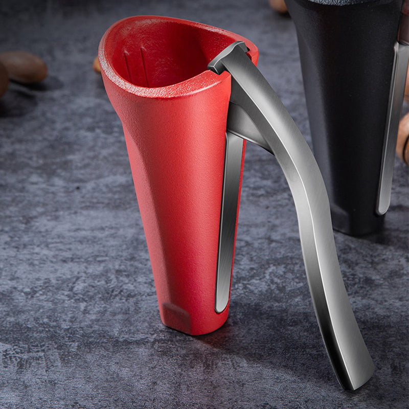 Premium Nøtteknekker i Aluminium - Ergonomisk Design for Enkel Åpning av Nøtter