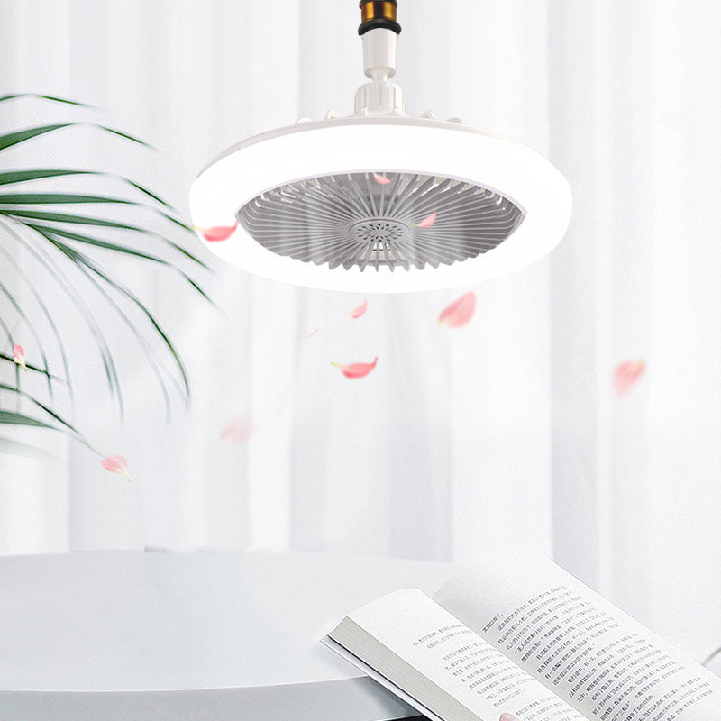 2-i-1 Aromaterapi LED-viftelampe