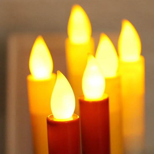 LED Flamme stearinlyslampe