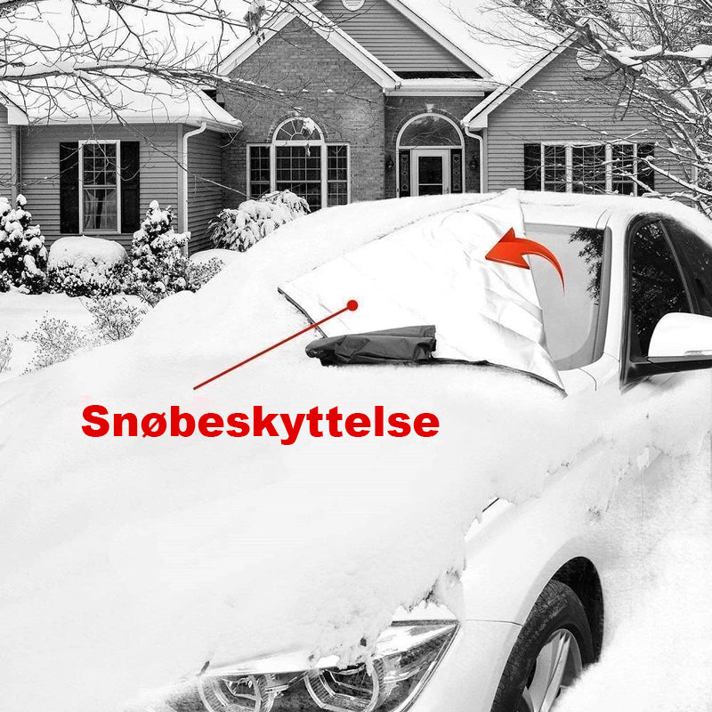 Magnetisk Frontrutedeksel for Bil – Isolert Beskyttelse mot Snø, Frost & Sol