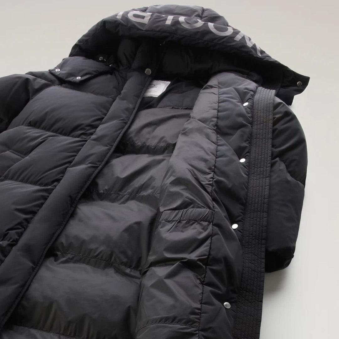 Aurora Long Parka Black