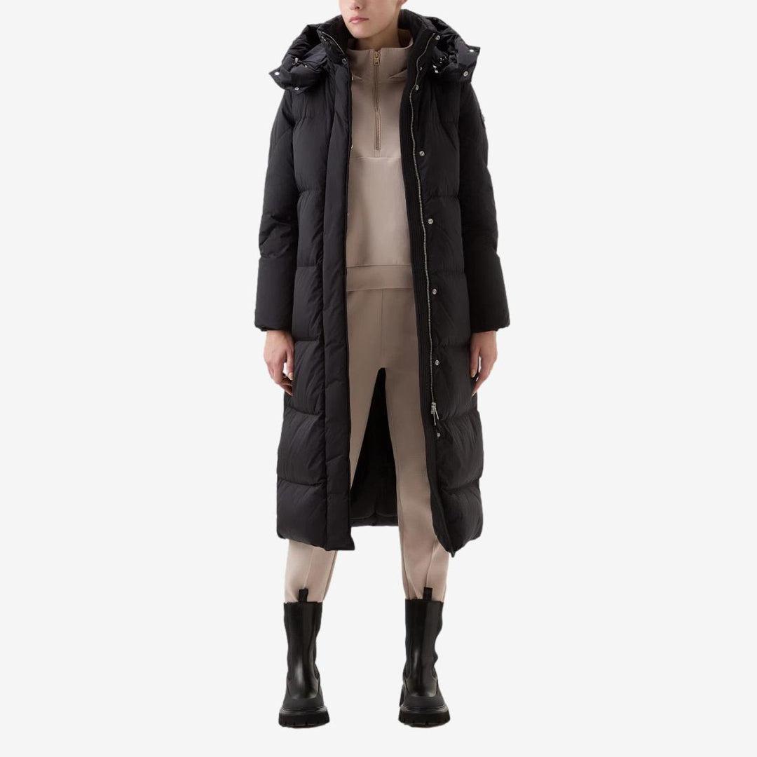 Aurora Long Parka Black