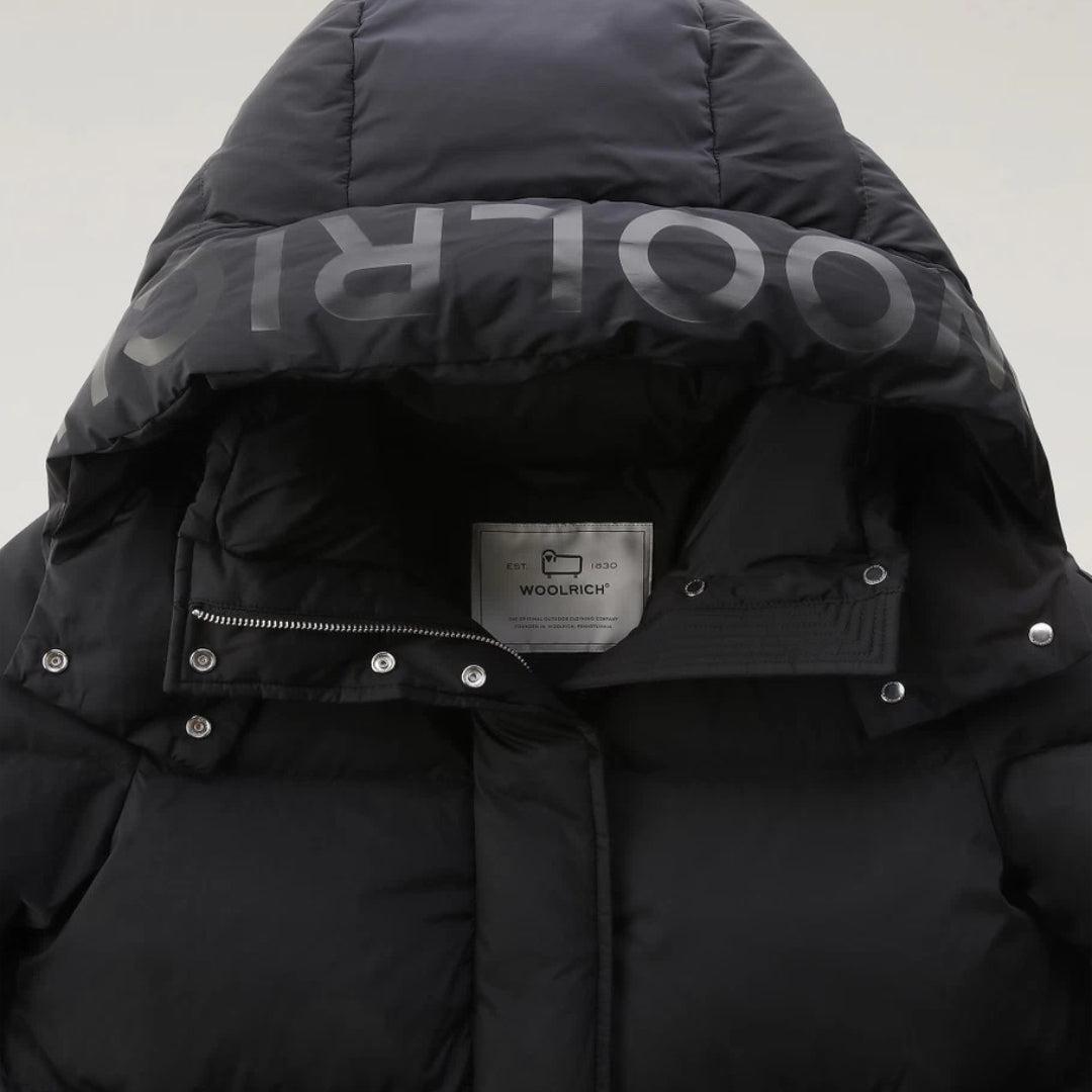 Aurora Long Parka Black