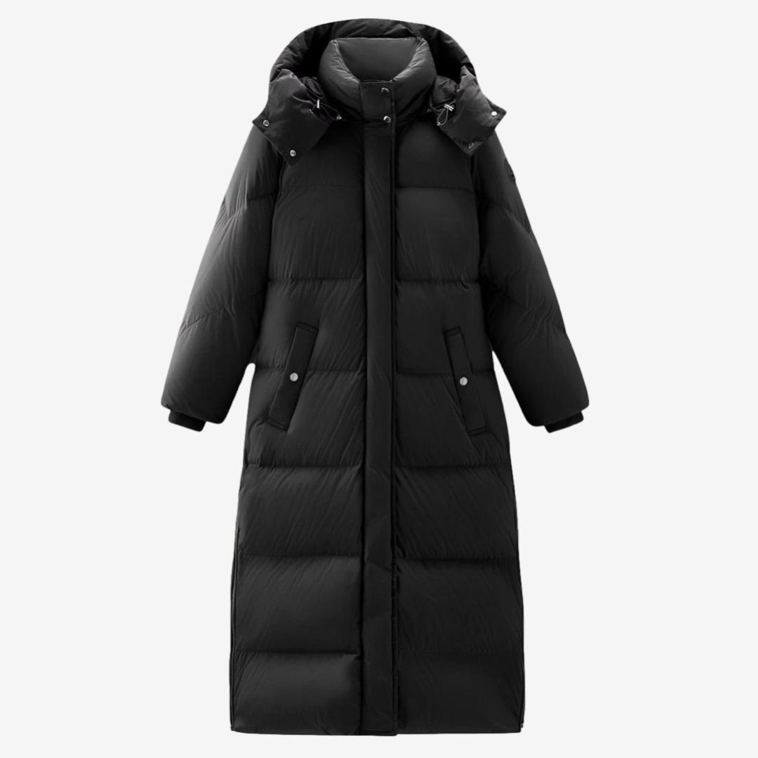 Aurora Long Parka Black