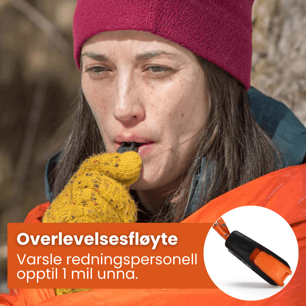 BivyBag™ - Nødsovepose med fløyte