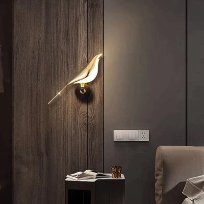 MrBird™ Magnetisk LED Lampe – Moderne Bordlampe & Vegglampe med Justerbar Lys | Energieffektiv og Elegant Belysning for Hjemmet