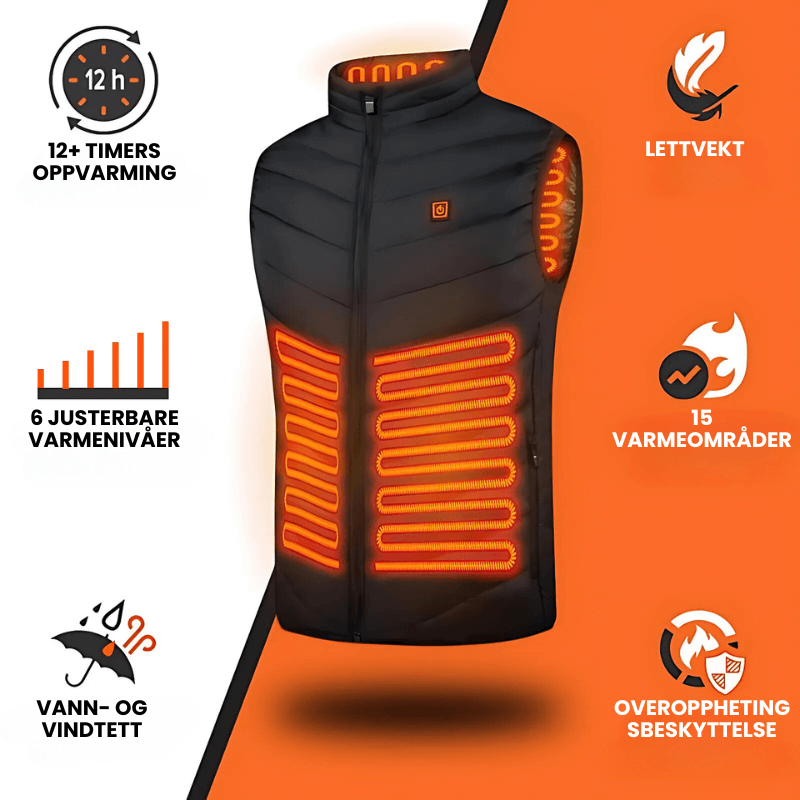 HeatPal™ - Oppvarmet Vest