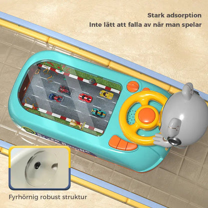 Interaktiv Ratt for Barn – Pedagogisk Kjøresimulator med Lyd, Musikk og Lys, Trafikklæringsleke for Småbarn, Perfekt Gave til Barn 3+ år