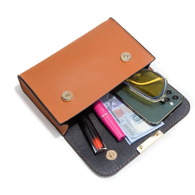 Sabina™ - Elegant håndveskesett med krokodilleskinnmønster, lommebok og clutch