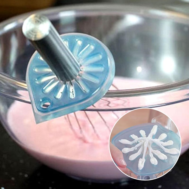 Rustfritt stål eggvisper og skrapere