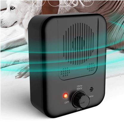 Anti hunde bjeffestasjon - Sonic Anti Dog Bark Device
