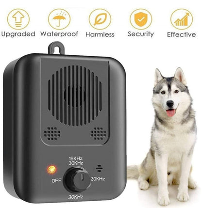 Anti hunde bjeffestasjon - Sonic Anti Dog Bark Device