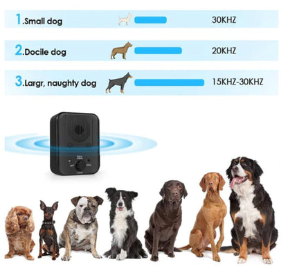 Anti hunde bjeffestasjon - Sonic Anti Dog Bark Device