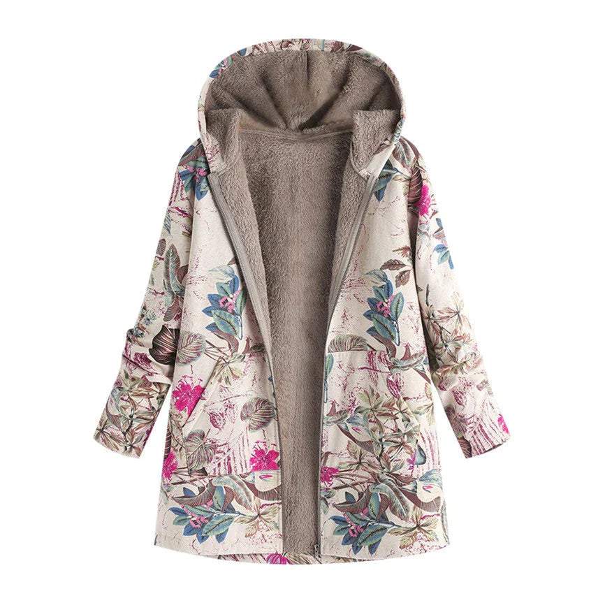 Kayla™ - Vintage mønstret jakke