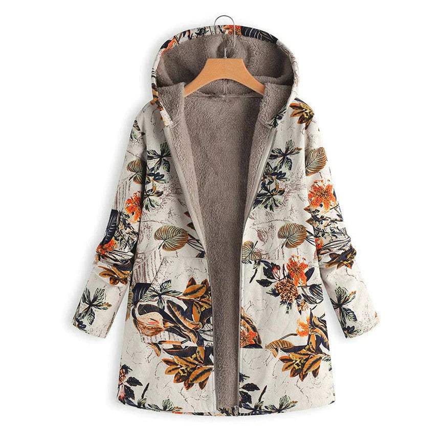 Kayla™ - Vintage mønstret jakke