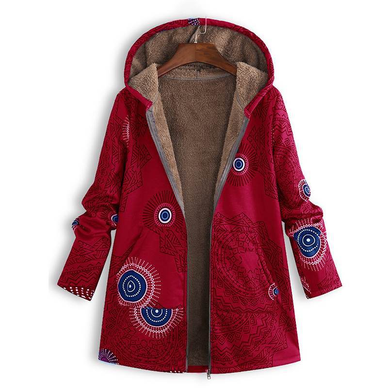 Kayla™ - Vintage mønstret jakke