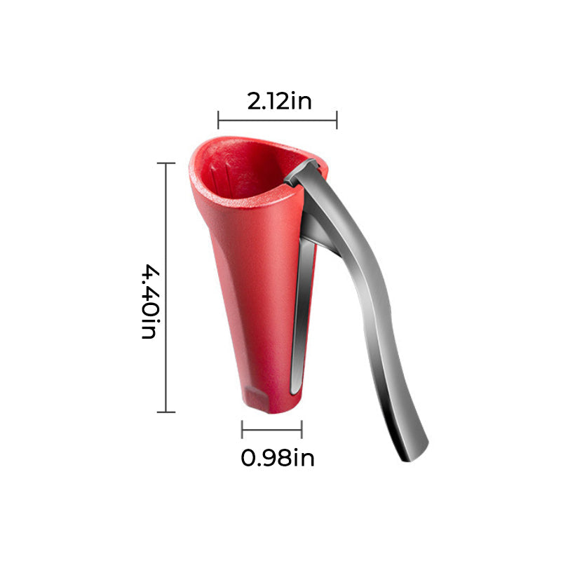 Premium Nøtteknekker i Aluminium - Ergonomisk Design for Enkel Åpning av Nøtter