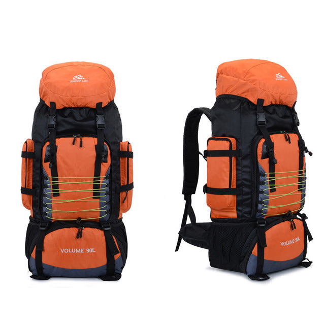 Fjellsekk 90 Liter - Lettvektig og Romslig Tursekk for Ekspedisjoner