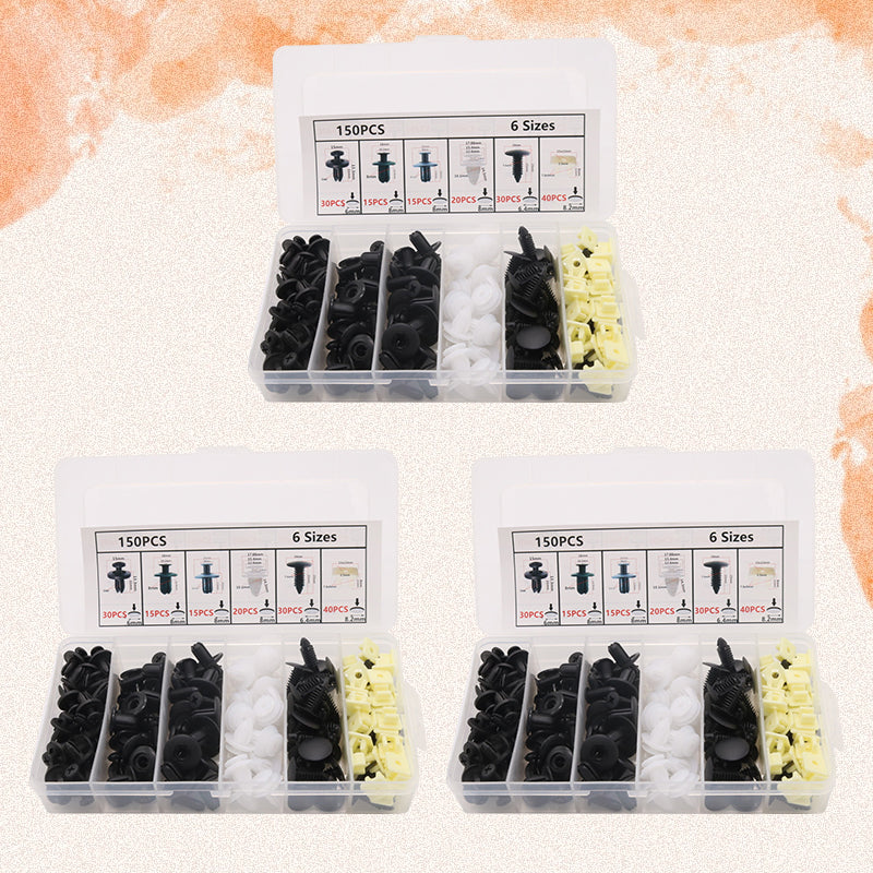 Bilkropp Plastnagler Festing – Slitesterke Universale Klips for Biler