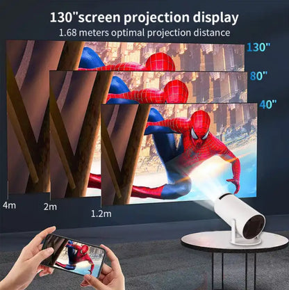 Ultra NanoView Projector HD™ - stilige HY300 Smart HD Projektor